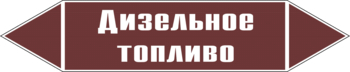Маркировка трубопровода "дизельное топливо" (пленка, 716х148 мм) - Маркировка трубопроводов - Маркировки трубопроводов "ЖИДКОСТЬ" - Магазин охраны труда ohranatruda-shop.ru